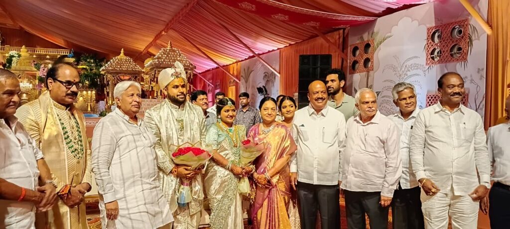 Telangana State Coop Urban Banks federation and chairman Rajadhani UCB, 2nd Daughter marriage on 26-10-2025