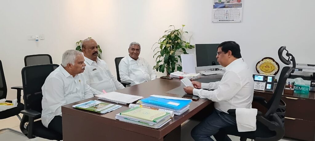 Interaction meeting with Sri K Surendra Mohan Garu Commissioner Cooperation and RCS